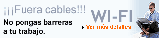 ¡Fuera cables! No pongas barreras a tu trabajo. Wi-Fi