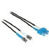 Cablestogo 3m SC/ST Duplex 9/125 Single-Mode Fiber Patch Cable (33302)