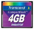 Transcend CompactFlash Card  4GB Industrial  45x (TS4GCF45I)