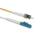 Cablestogo 7m LC/ST Simplex 9/125 Single-Mode Fiber Patch Cable - Yellow (34718)