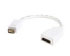 Startech.com Adaptateur de câble vidéo Mini DVI vers HDMI pour Macbook et iMac (MDVIHDMIMF) Startech.com Adaptateur de câble vidéo Mini DVI vers HDMI pour Macbook et iMac (MDVIHDMIMF)