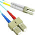 Cablestogo 6m USA 10Gb LC/SC Duplex 50/125 Multimode Fiber Patch Cable (21620)