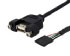 Startech.com Cable USB para Montaje en Panel de 1 pie ? Cable USB A al Cabezal de la Placa Base H/H (USBPNLAFHD1) Startech.com Cable USB para Montaje en Panel de 1 pie ? Cable USB A al Cabezal de la Placa Base H/H (USBPNLAFHD1)