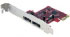 Startech.com Tarjeta Controladora PCI Express de 2 Puertos SATA eSATA de 6 Gbps (PEXESAT32)