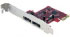 Startech.com Tarjeta Controladora PCI Express de 2 Puertos SATA eSATA de 6 Gbps (PEXESAT32) Startech.com Tarjeta Controladora PCI Express de 2 Puertos SATA eSATA de 6 Gbps (PEXESAT32)