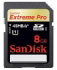 Sandisk Extreme Pro SDHC 8GB (SDSDXP1-008G-X46)