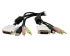 Startech.com Cable de 10 pies para Conmutador KVM  DVI-D de doble Enlace USB c/ Audio y Micrfono 4-en-1 (DVID4N1USB10)