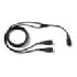 Jabra/gn netcom Supervisor cord - one site muted (8312-009)