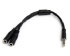 Startech.com Adaptador Divisor de Auriculares de 3,5mm de 4 Pines a 2x de 3,5mm de 3 Pines - M/H (MUYHSMFF) Startech.com Adaptador Divisor de Auriculares de 3,5mm de 4 Pines a 2x de 3,5mm de 3 Pines - M/H (MUYHSMFF)