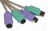 Intronics PS2 K + M twin extension cable, M - F, colour coded (AK4450) Intronics PS2 K + M twin extension cable, M - F, colour coded (AK4450)