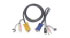 Iogear 10 Micro-Lite? Bonded All-in-One USB KVM Cable (G2L5303U)