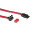 Intronics Serial ATA Data cable, angled, Red, 0.75m (AK3395)