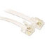 Intronics RJ12 - RJ12 cable, White 3.0m (TD5603) Intronics RJ12 - RJ12 cable, White 3.0m (TD5603)