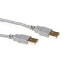Intronics USB 2.0 Connection Cable Ivory 3.0m (SB2503)