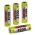 Hama Rechargeable NiMH Batteries 4x AA (Mignon - HR 6) 2700 mAh (73465)