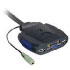 Cablestogo Trulink 2-Port VGA and USB Micro KVM with Audio (81726)