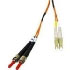 Cablestogo 7m LC/ST LSZH Duplex 62.5/125 Multimode Fibre Patch Cable (85275)