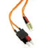 Cablestogo 5m LC/SC LSZH Duplex 50/125 Multimode Fibre Patch Cable (85322)