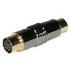 Cablestogo Gold Plated S-Video Coupler - Metal Handle (80482)