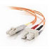 Cablestogo 3m LC/SC Duplex 50/125 Multimode Fibre Patch Cable (85128)