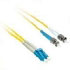 Cablestogo 2m LC/ST Duplex 9/125 Single-Mode Fibre Patch Cable (85400)