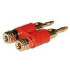 Cablestogo Gold Plated Banana Plug Speaker Connector (80479)