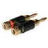Cablestogo Gold Plated Banana Plug Speaker Connector (80480)