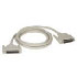 Cablestogo 2m DB25 M/F Cable (81397) Cablestogo 2m DB25 M/F Cable (81397)
