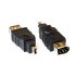 Intronics IEEE1394 4-pin M - 6-pin F (FW4610) Intronics IEEE1394 4-pin M - 6-pin F (FW4610)