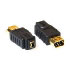 Intronics IEEE1394 4-pin F - 6-pin F (FW4600) Intronics IEEE1394 4-pin F - 6-pin F (FW4600)