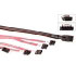 Intronics Mini SAS 36 - 4x Mini SATA7F + 8 Pins HousingMini SAS 36 - 4x Mini SATA7F + 8 Pins Housing (AK5690)