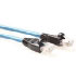 Intronics CAT5E UTP patchcable blue with black tulesCAT5E UTP patchcable blue with black tules (IB6851)