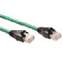 Intronics CAT5E UTP patchcable green with black tulesCAT5E UTP patchcable green with black tules (IB6951)