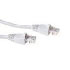 Intronics CAT5E UTP cross-over patchcable ivory with ivory bootsCAT5E UTP cross-over patchcable ivory with ivory boots (IB6301)