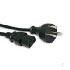 Intronics Powercord Denmark 230V - 2.5m, Black (AK5064)