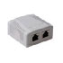 Intronics Surface mounted box shielded 2 portsSurface mounted box shielded 2 ports (FA6004)