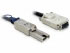 Delock Cable SAS 26pin to Infiniband (SFF 8088 - SFF8470) 1m (83062)
