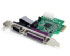 Startech.com Tarjeta Combo PCI Express Nativo Serie-Paralelo 1S1P con UART 16950 (PEX1S1P952)