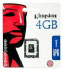 Kingston 4GB microSDHC (SDC4/4GBSP)