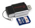 Kingston USB 2.0 Card Reader + 4GB SD (FCR-MLG2+SD4/4GB)