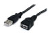 Startech.com Cable de Extensión USB 2.0 A a A de 3 pies Negro - M/H (USBEXTAA3BK) Startech.com Cable de Extensión USB 2.0 A a A de 3 pies Negro - M/H (USBEXTAA3BK)
