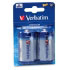 Verbatim D Alkaline Batteries (49923) Verbatim D Alkaline Batteries (49923)