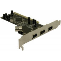 Delock FireWire PCI Card, 3+1 Port (89144)