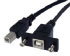 Startech.com USB 2.0 Panel Mount Cable B/B (USBPNLBFBM1) Startech.com USB 2.0 Panel Mount Cable B/B (USBPNLBFBM1)