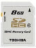 Toshiba SDHC Professional 8GB (SD-T08GJ(BL4) Toshiba SDHC Professional 8GB (SD-T08GJ(BL4)