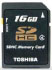 Toshiba SDHC 16GB (SD-K16GJ(BL3) Toshiba SDHC 16GB (SD-K16GJ(BL3)