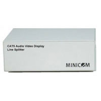 Minicom advanced systems Cat5 Audio Video Display Line Splitter (0VS22015) Minicom advanced systems Cat5 Audio Video Display Line Splitter (0VS22015)