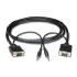 Cablestogo 50ft HD15 UXGA + 3.5mm Stereo Audio M/M Monitor Cable (52116)