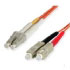 Startech.com 2m Duplex MM Fiber Optic Cable LC-SC (FIBLCSC2)