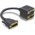 Delock Adapter DVI29 male to 2x DVI29 female (65053)
